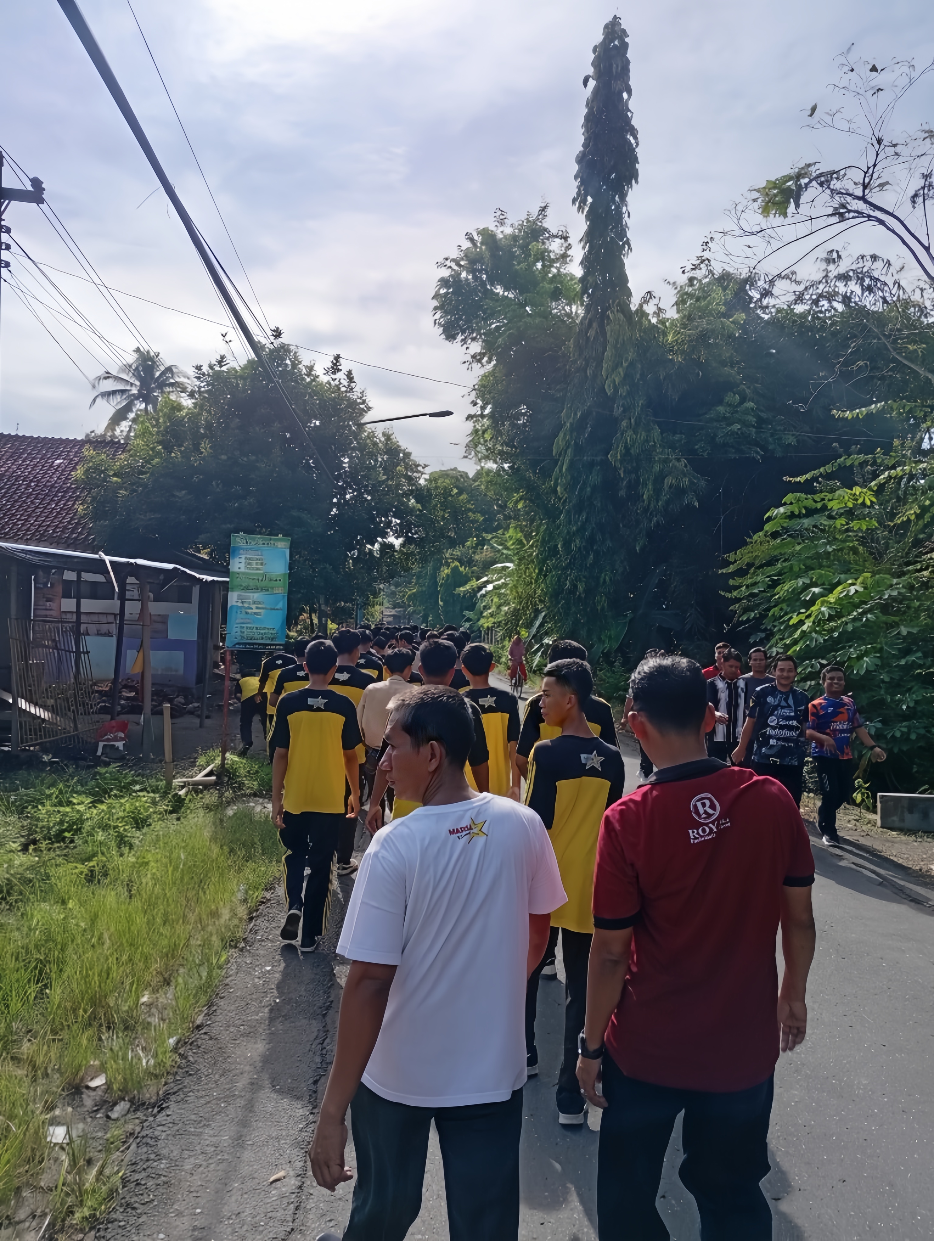 Serunya  Jumat sehat!   SMK Ma&rsquo;arif 9 Kebumen Tumpah Ruah di Pagi Ceria